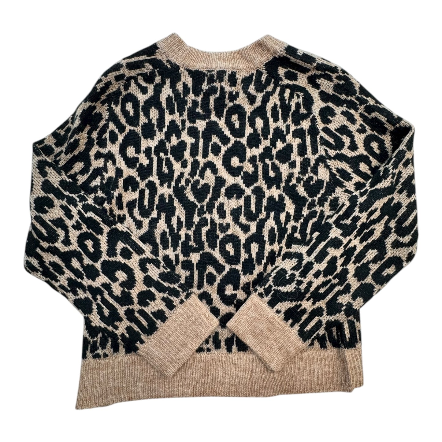 Sweater By J. Crew In Animal Print, Size:S
