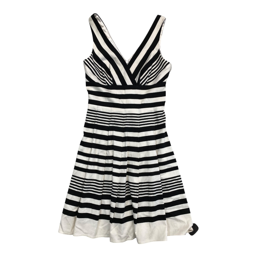 Dress Casual Midi By White House Black Market In Striped Pattern, Size:0