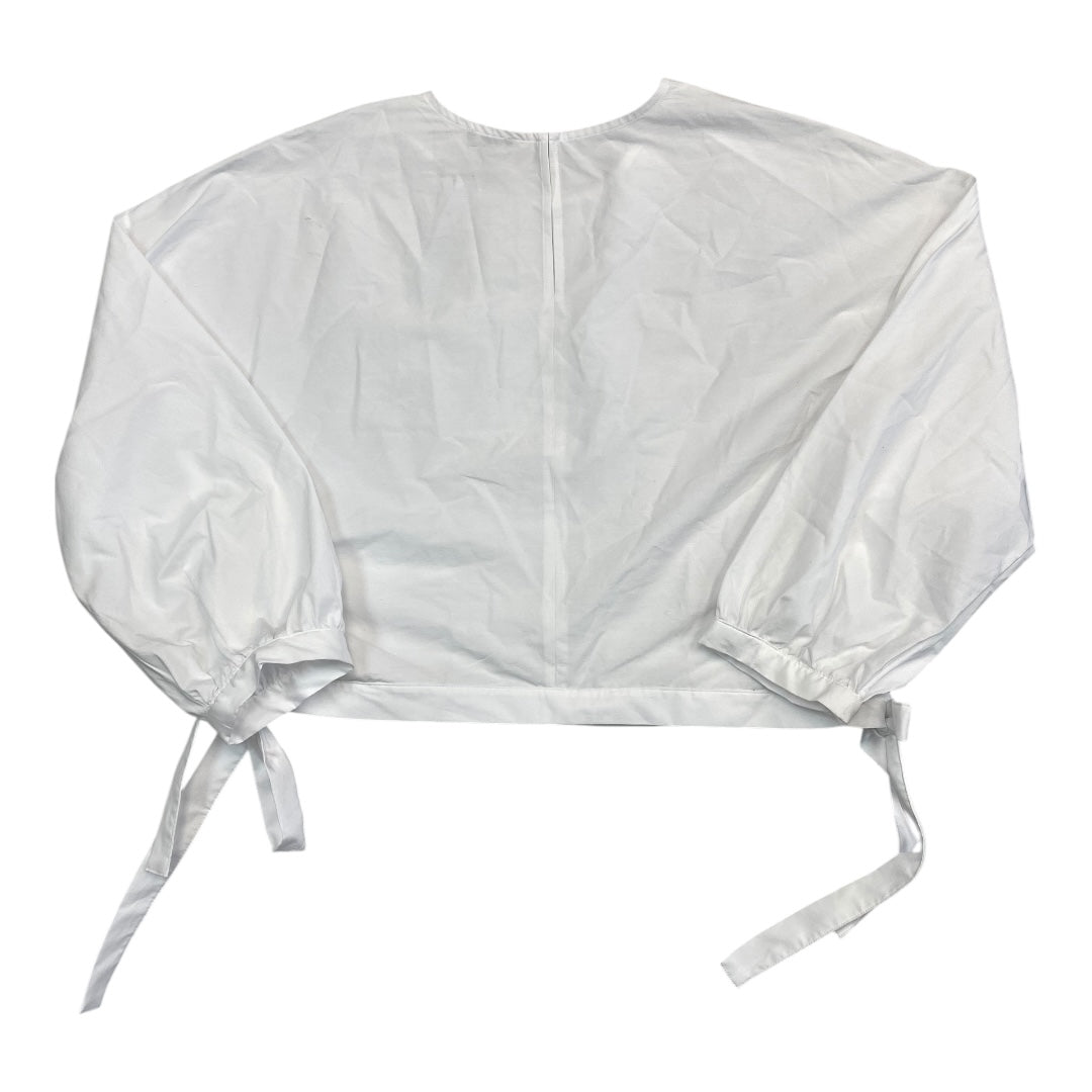 Top Ls By Express In White, Size:L