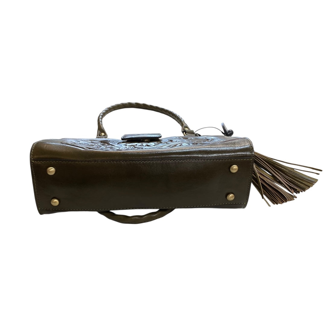 Handbag Designer By Patricia Nash In Green, Size:Medium