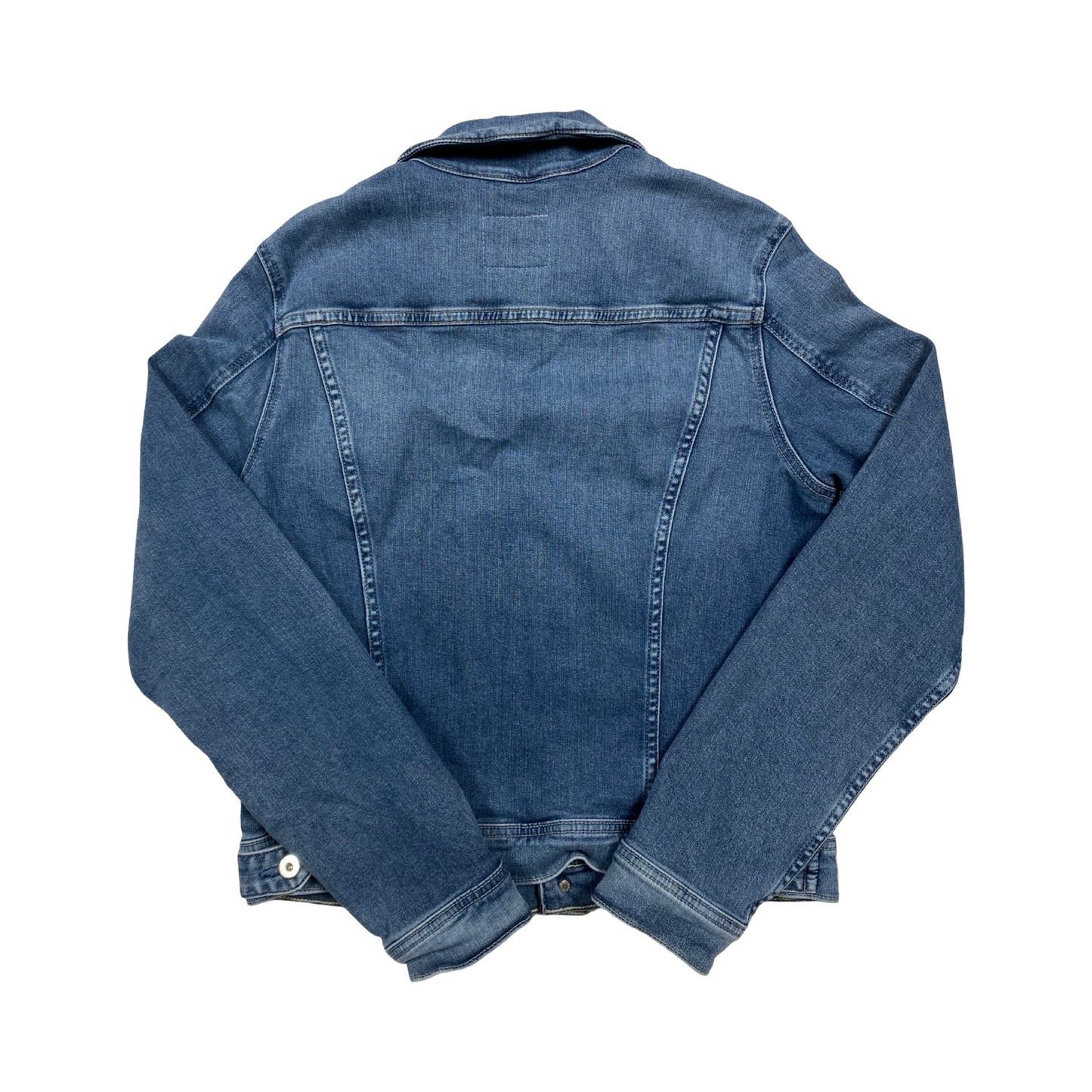 Jacket Denim By Ag Jeans In Blue Denim, Size:Xl