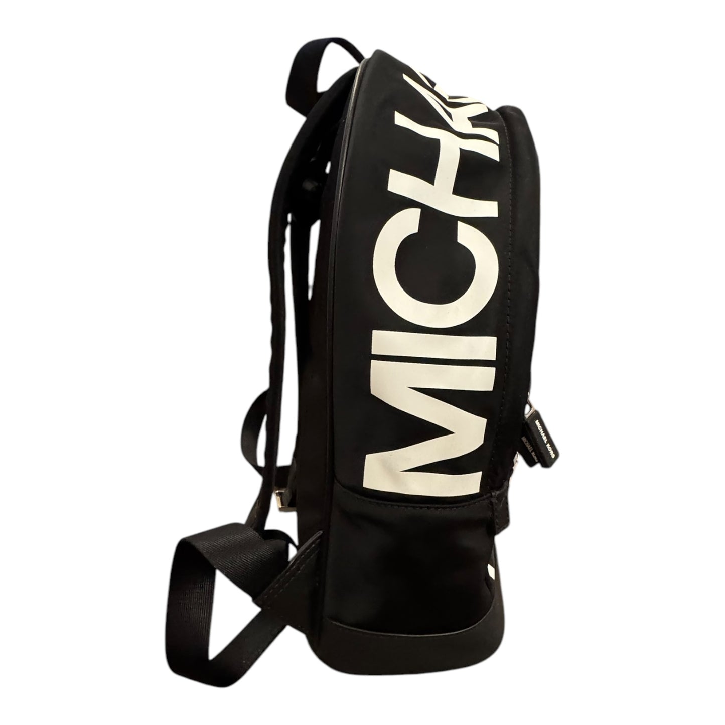 Backpack Designer By Michael Kors In Black & White, Size:Large