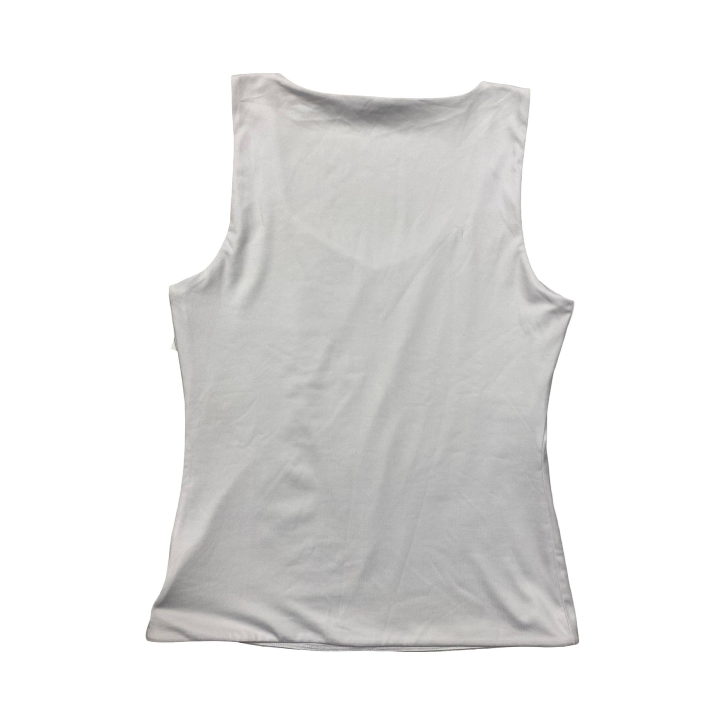 Top Sleeveless By Halogen In White, Size:Xs
