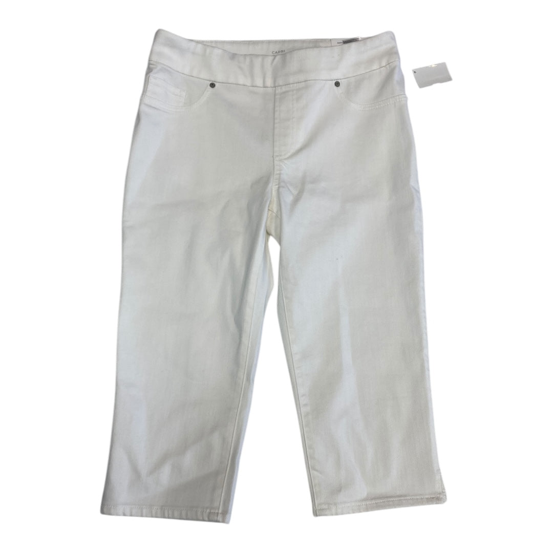 Shorts By Chicos In White, Size:4