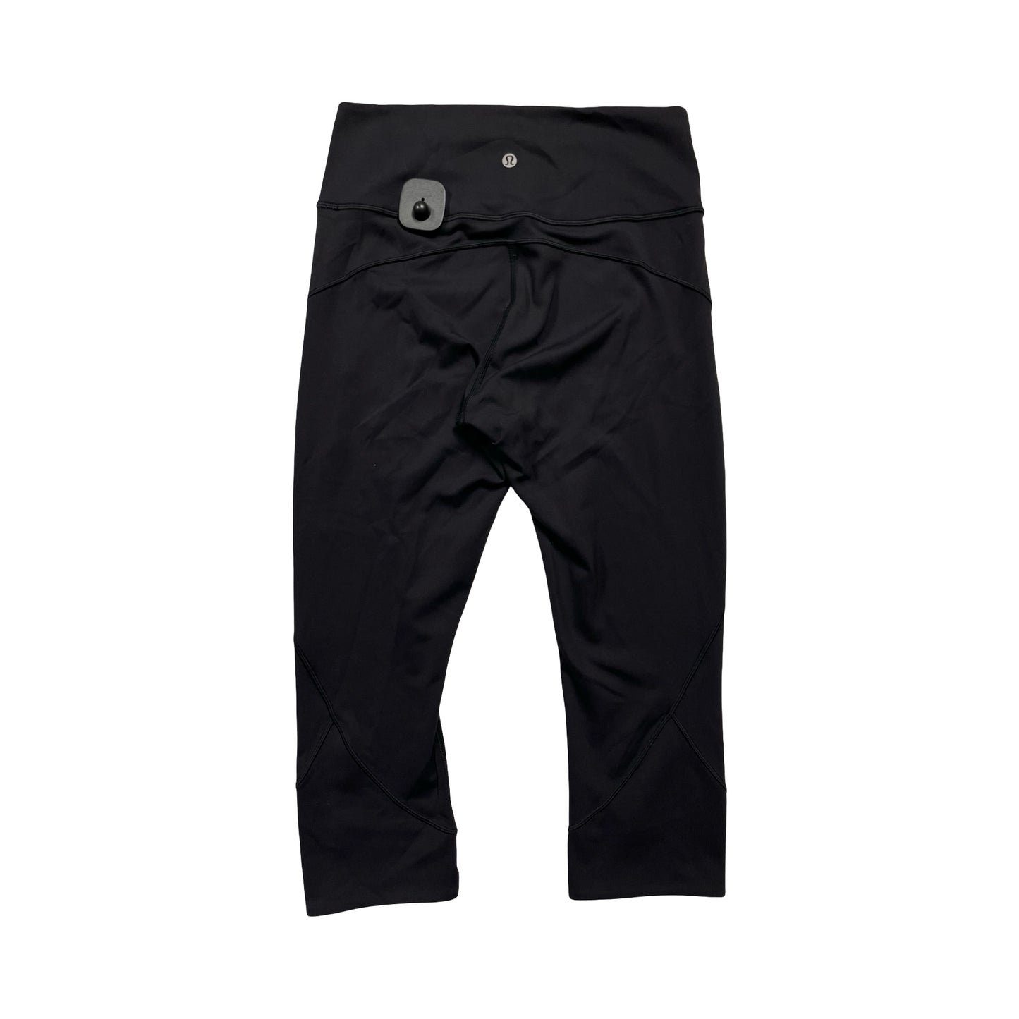 Athletic Leggings Capris By Lululemon In Black, Size:8