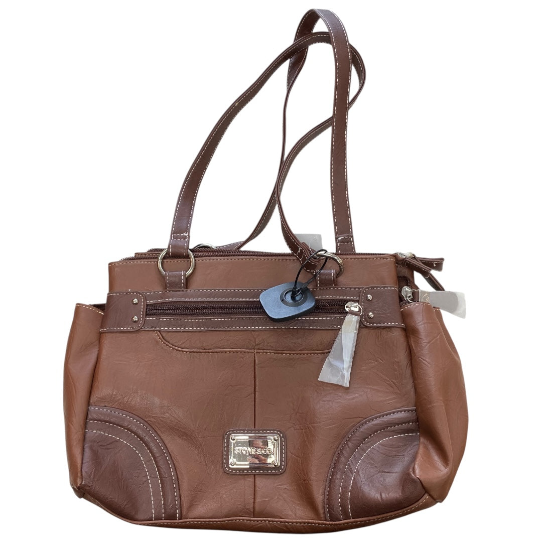 Handbag By Cmc In Brown, Size:Medium