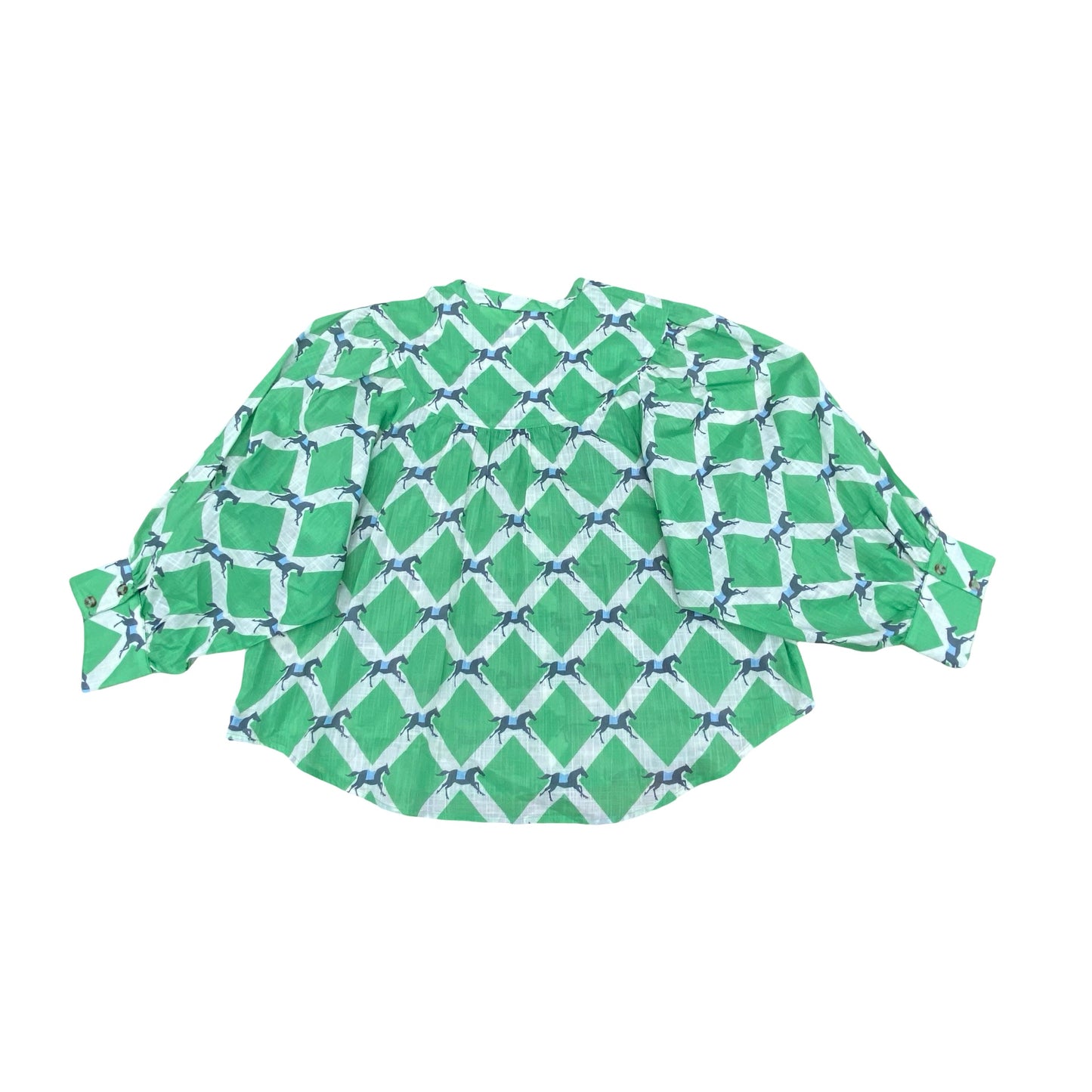 Top Ls By Maeve In Green, Size:Sp
