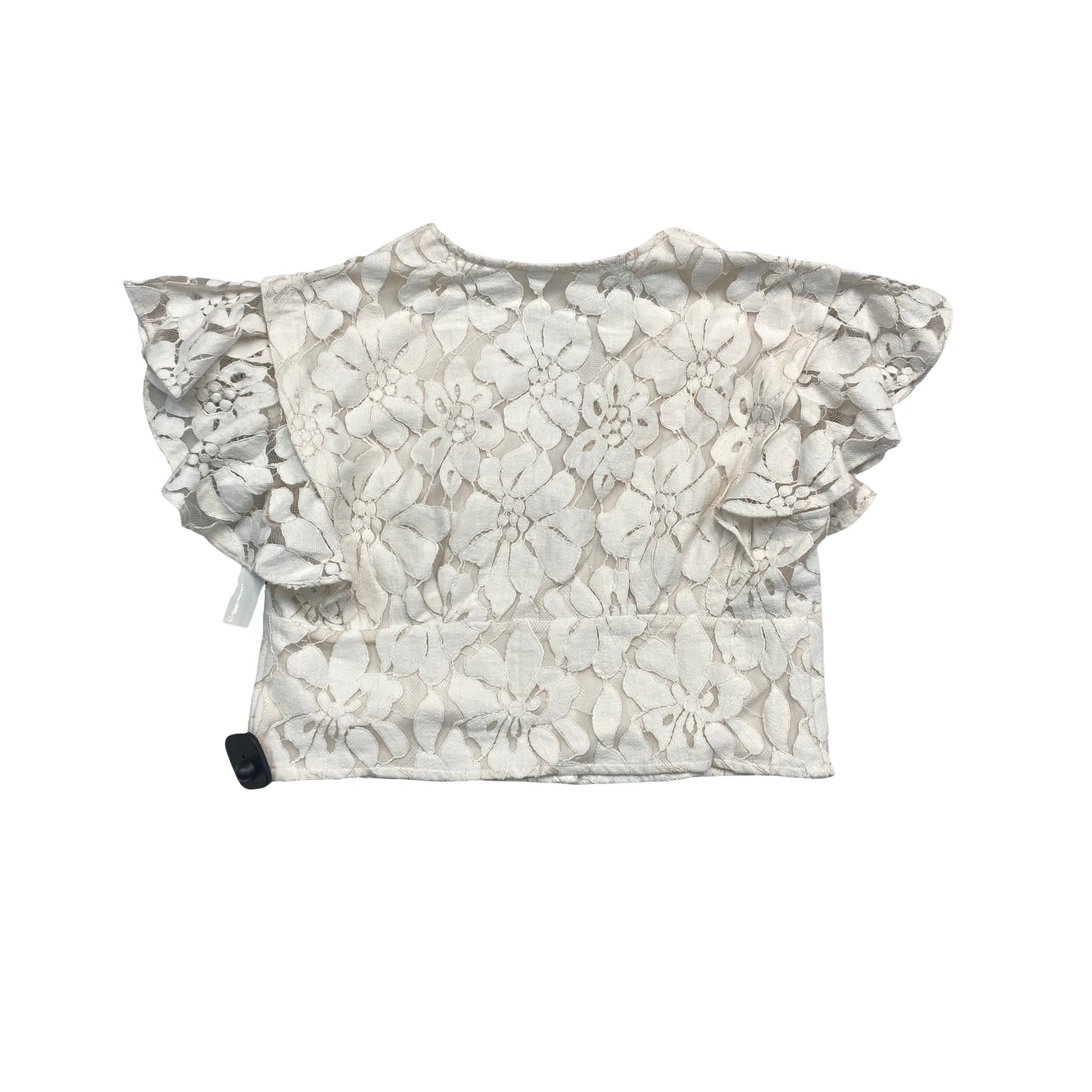 Top Ss By Express In Ivory, Size:L
