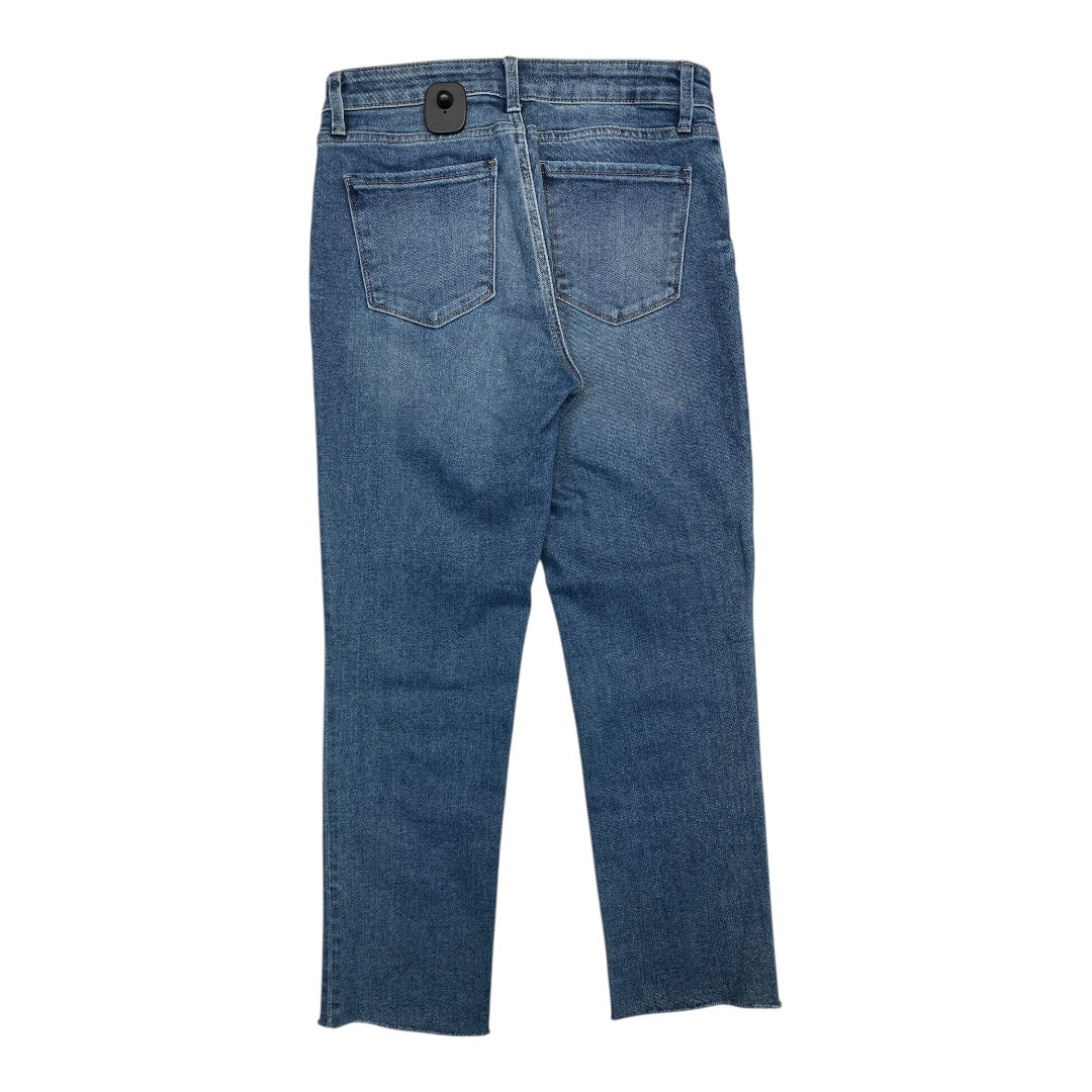Jeans Straight By Evereve In Blue Denim, Size:6