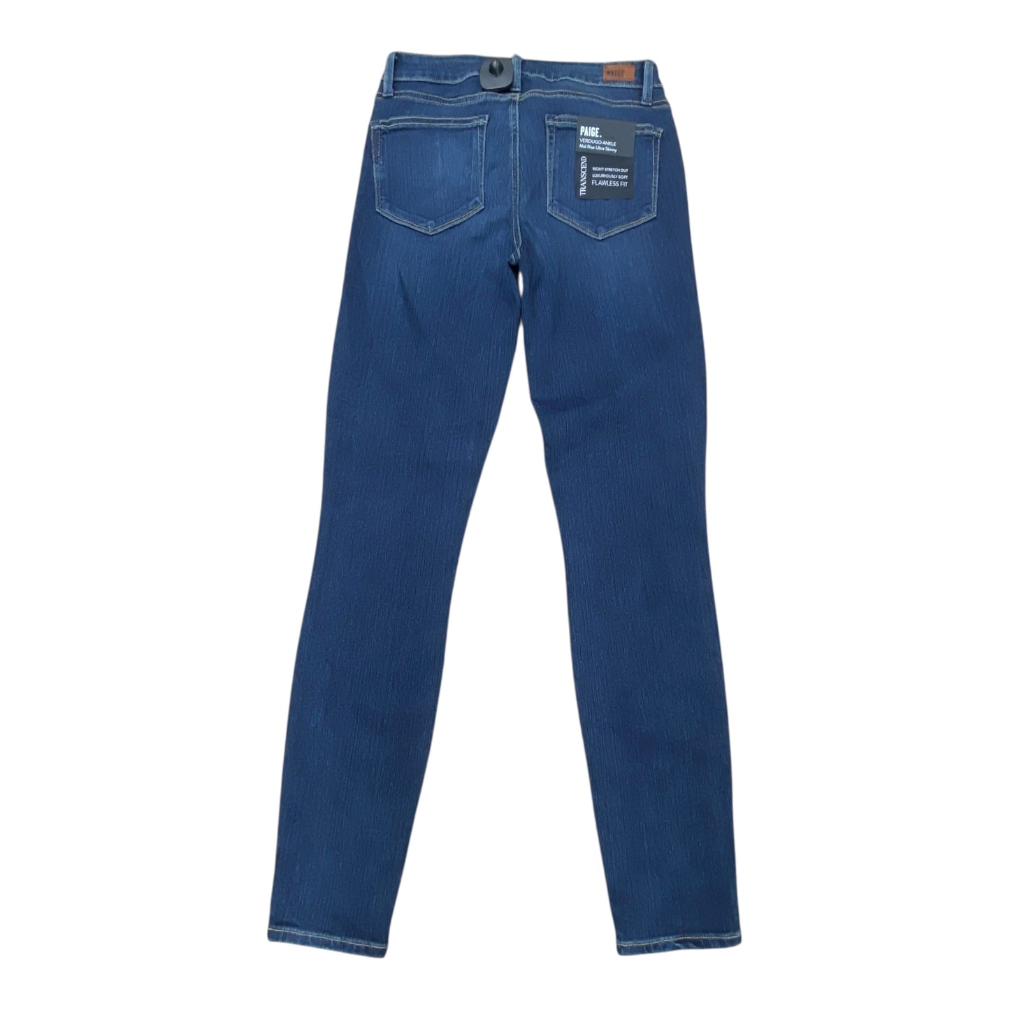 Jeans Skinny By Paige In Blue Denim, Size:4