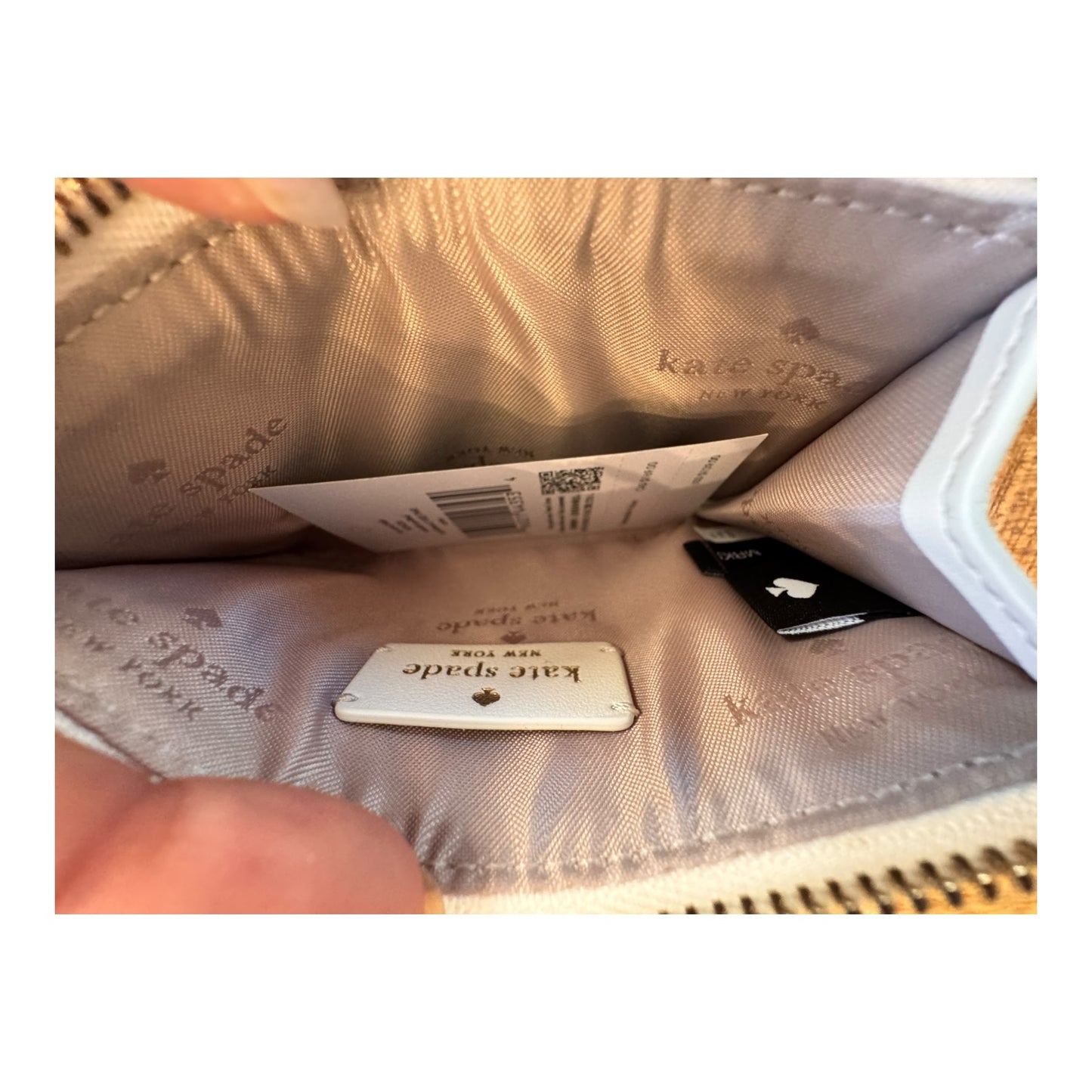 Wallet Designer By Kate Spade In Cream, Size:Small
