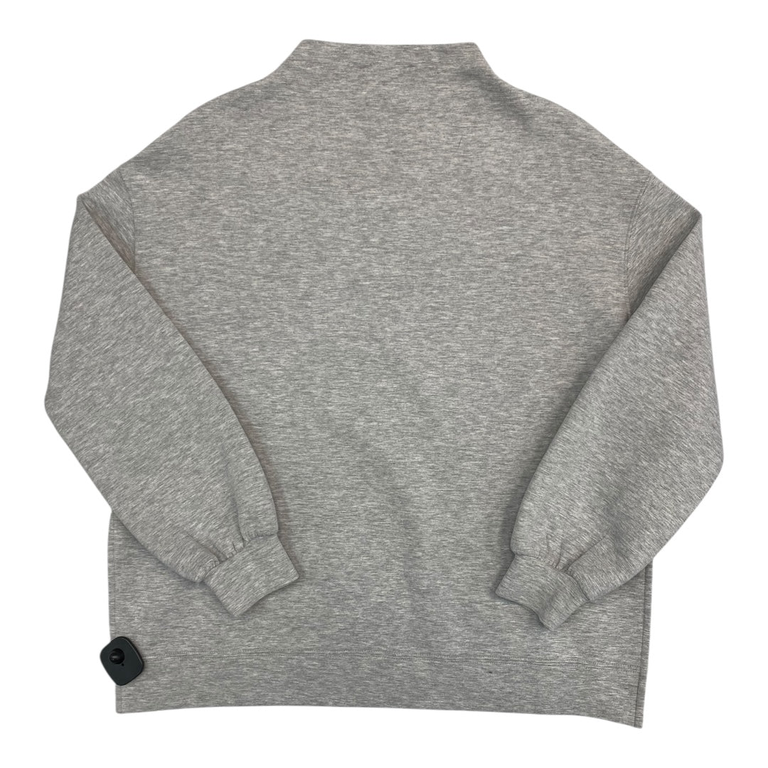 Sweatshirt Crewneck By Rachel Zoe In Grey, Size:L