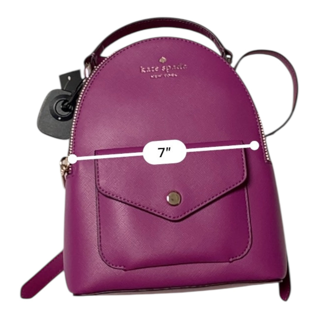 Handbag Designer By Kate Spade In Purple, Size:Small
