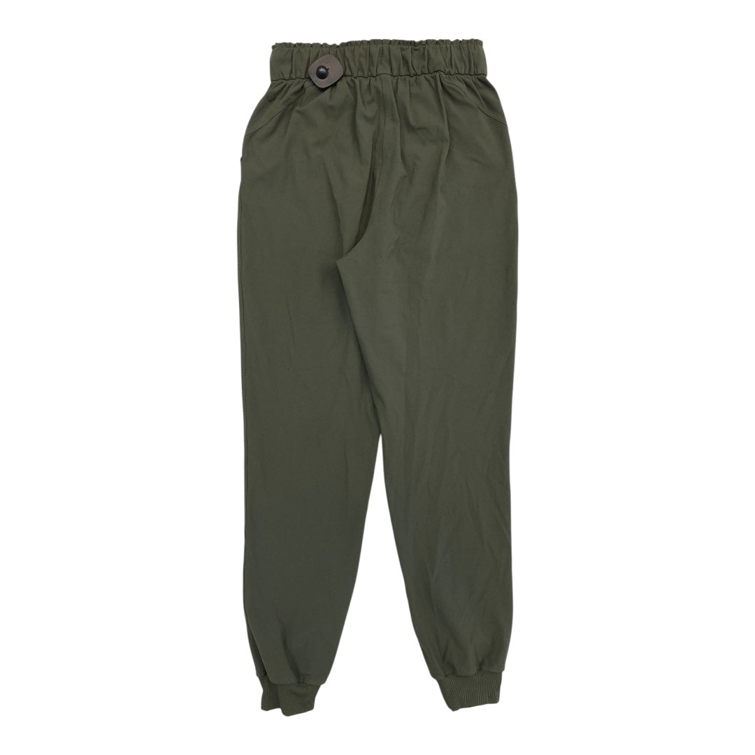 Athletic Pants By Lululemon In Green, Size:4