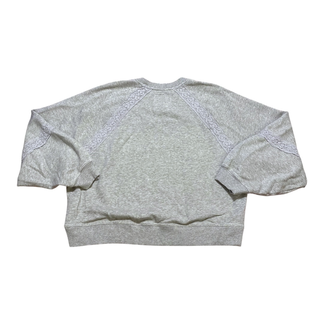 Sweatshirt Crewneck By Aerie In Grey, Size:Xs