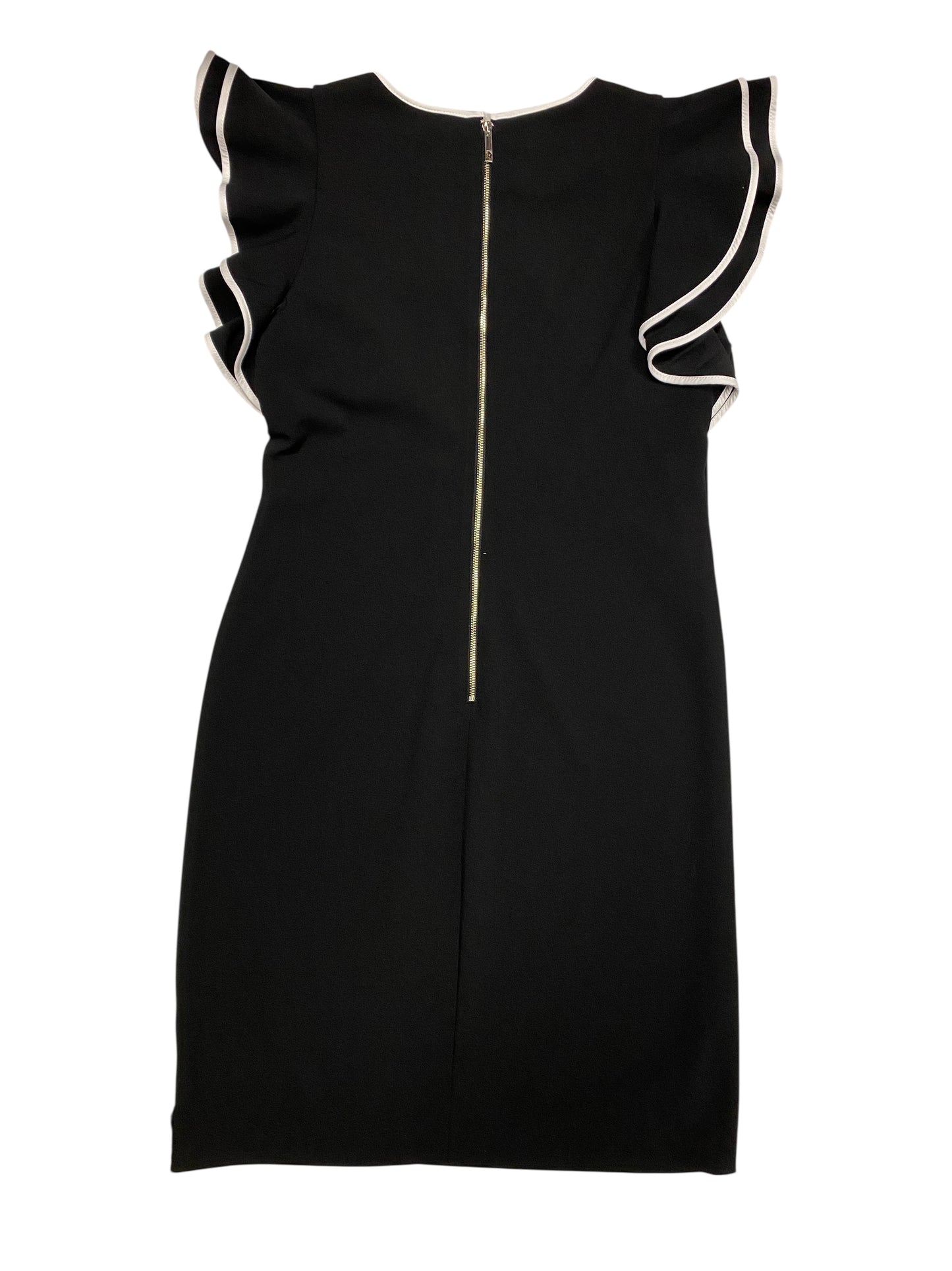 Dress Party Midi By Tommy Hilfiger In Black, Size:12