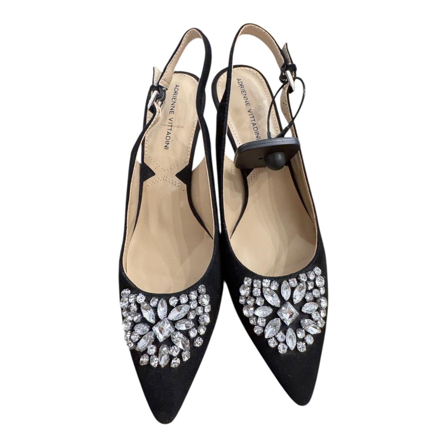 Shoes Heels Kitten By Adrienne Vittadini In Black, Size:8