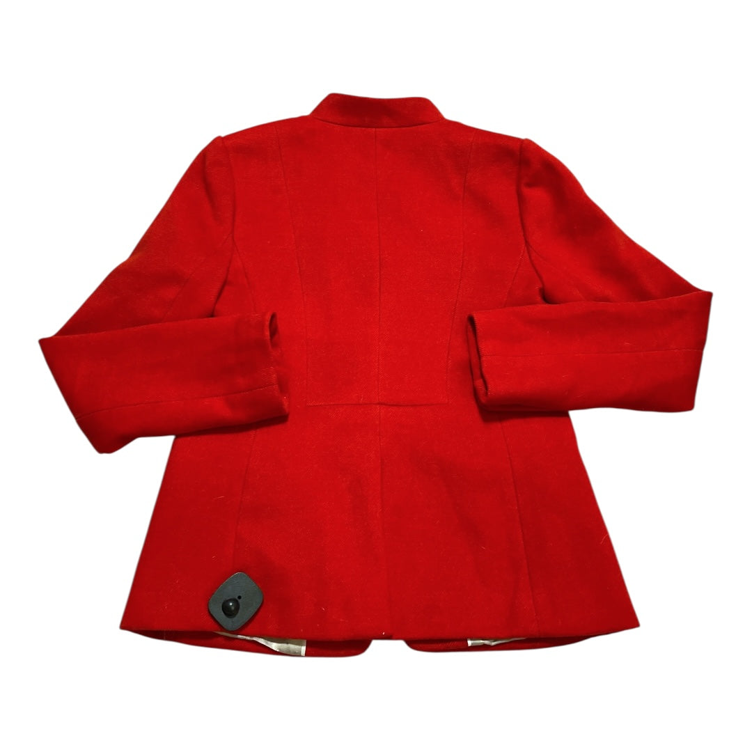 Blazer By Banana Republic In Red, Size:4