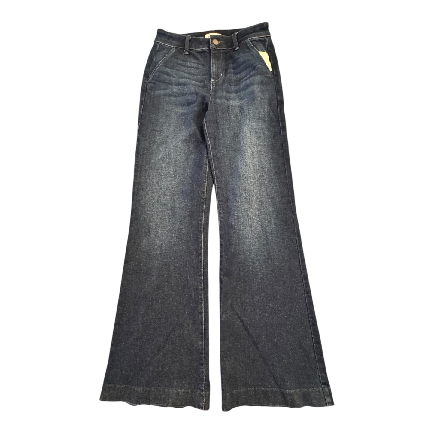 Jeans Wide Leg By Evereve In Blue Denim, Size:2