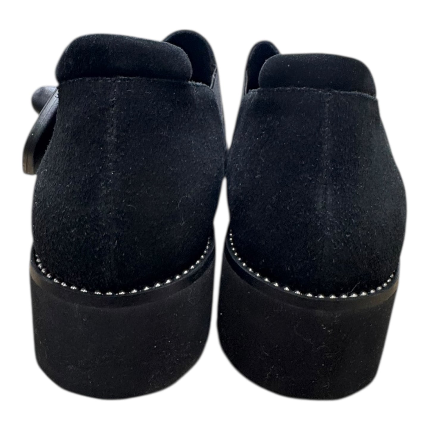 Boots Ankle Flats By Vaneli In Black, Size:8