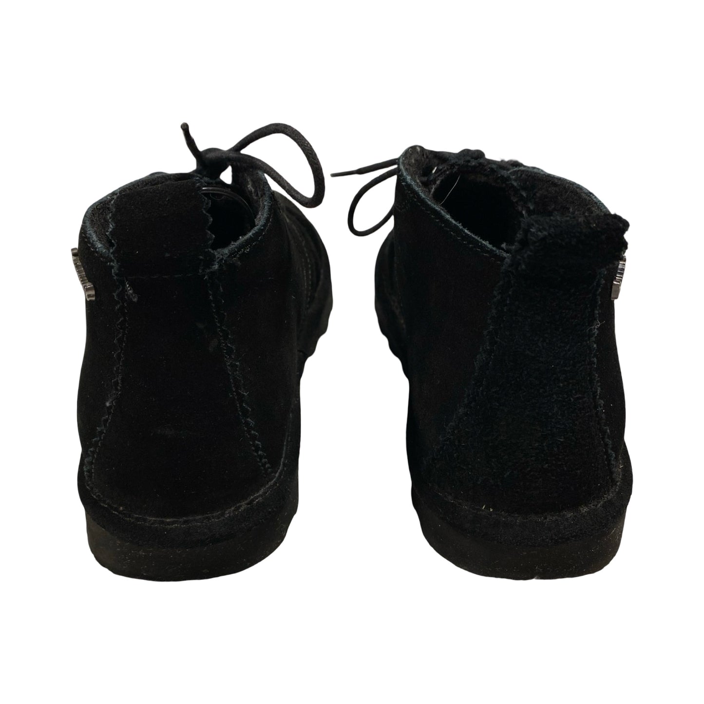Boots Ankle Flats By Bearpaw In Black, Size:7