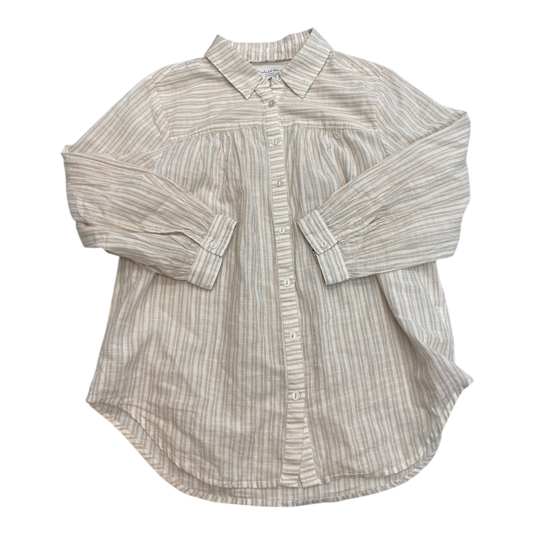 Top Ls By Michael Stars In Tan, Size:S