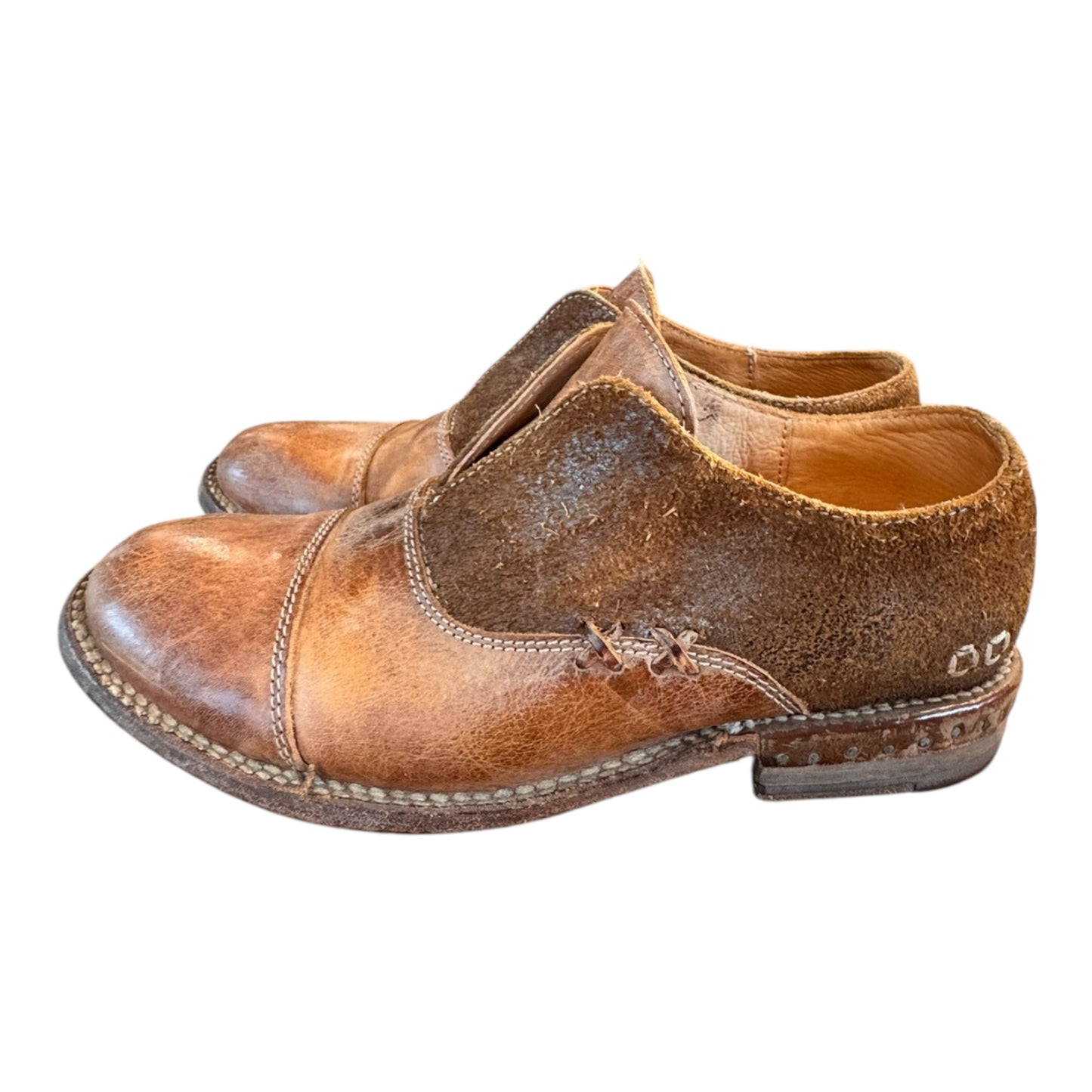 Shoes Flats By Bed Stu In Tan, Size:7
