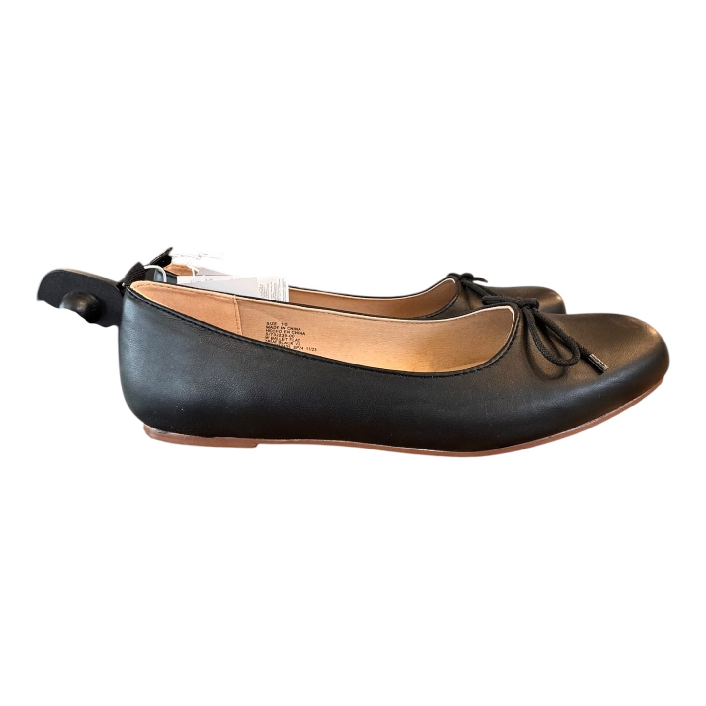 Shoes Flats By Gap In Black, Size:10