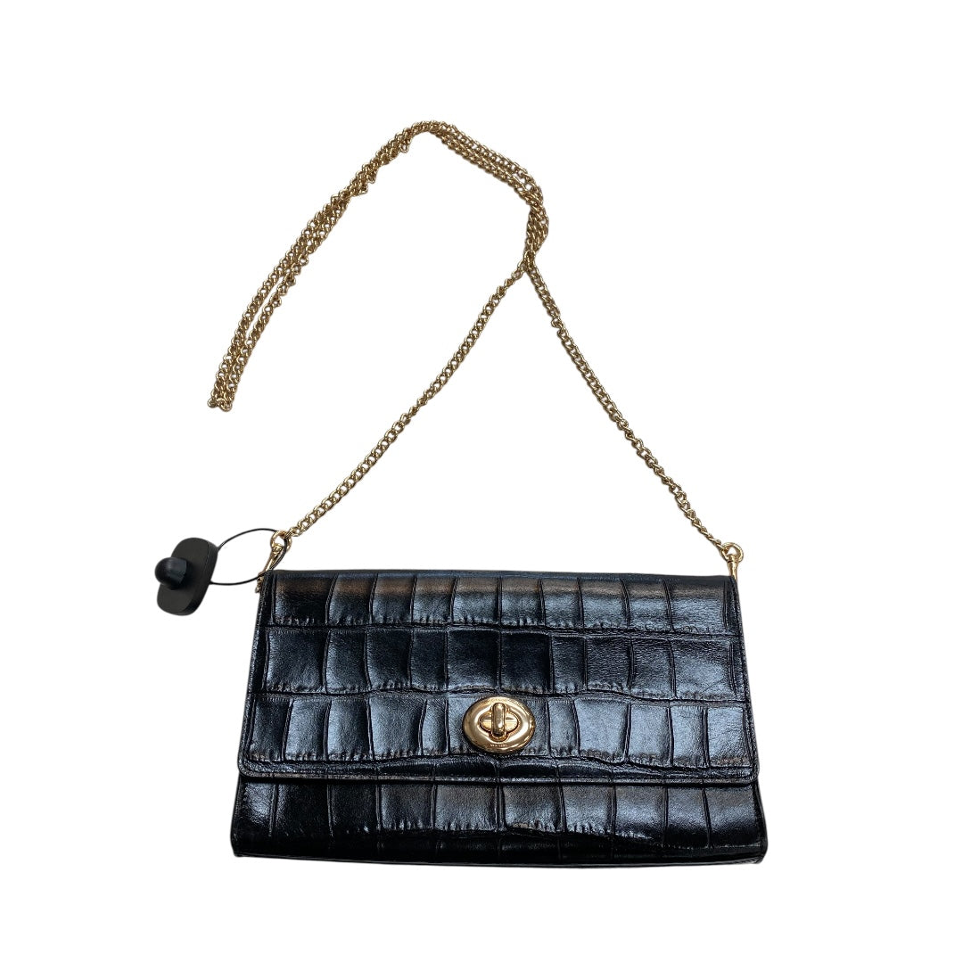 Handbag Designer By Coach In Black, Size:Medium