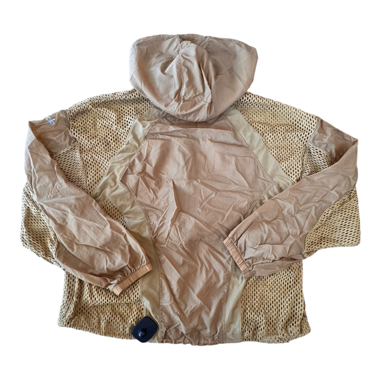 Athletic Jacket By Alo In Tan, Size:S