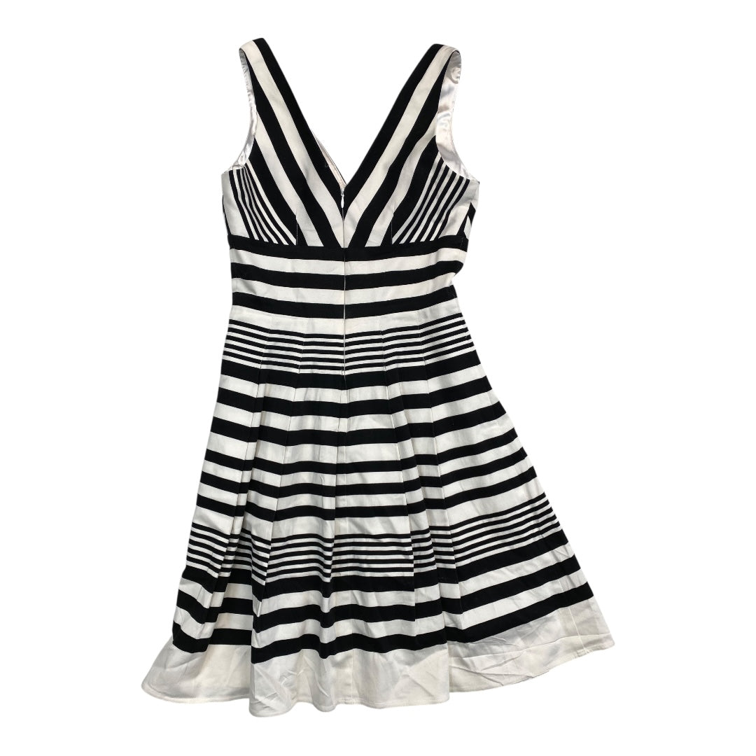 Dress Casual Midi By White House Black Market In Striped Pattern, Size:0