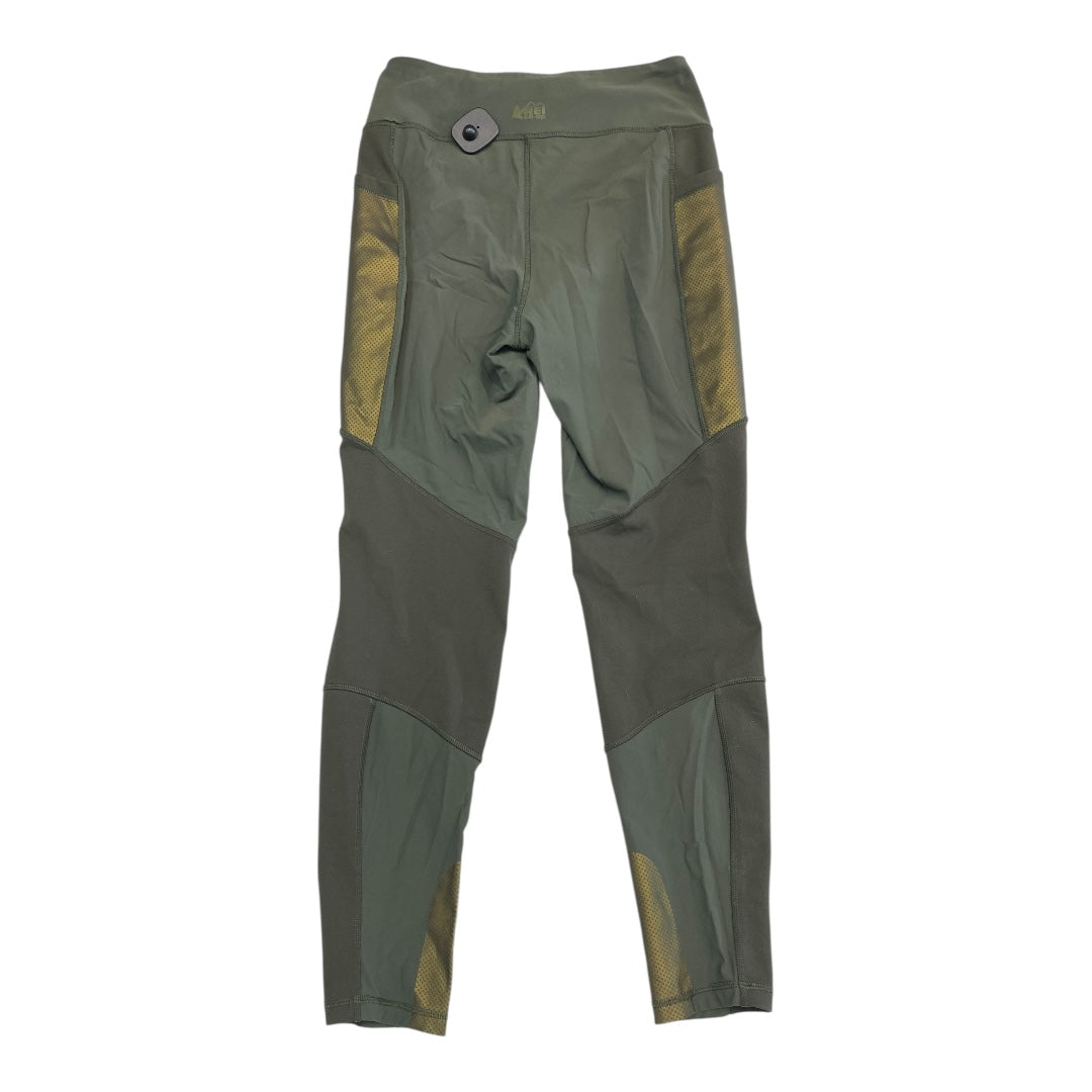 Athletic Leggings By Rei In Green, Size:M