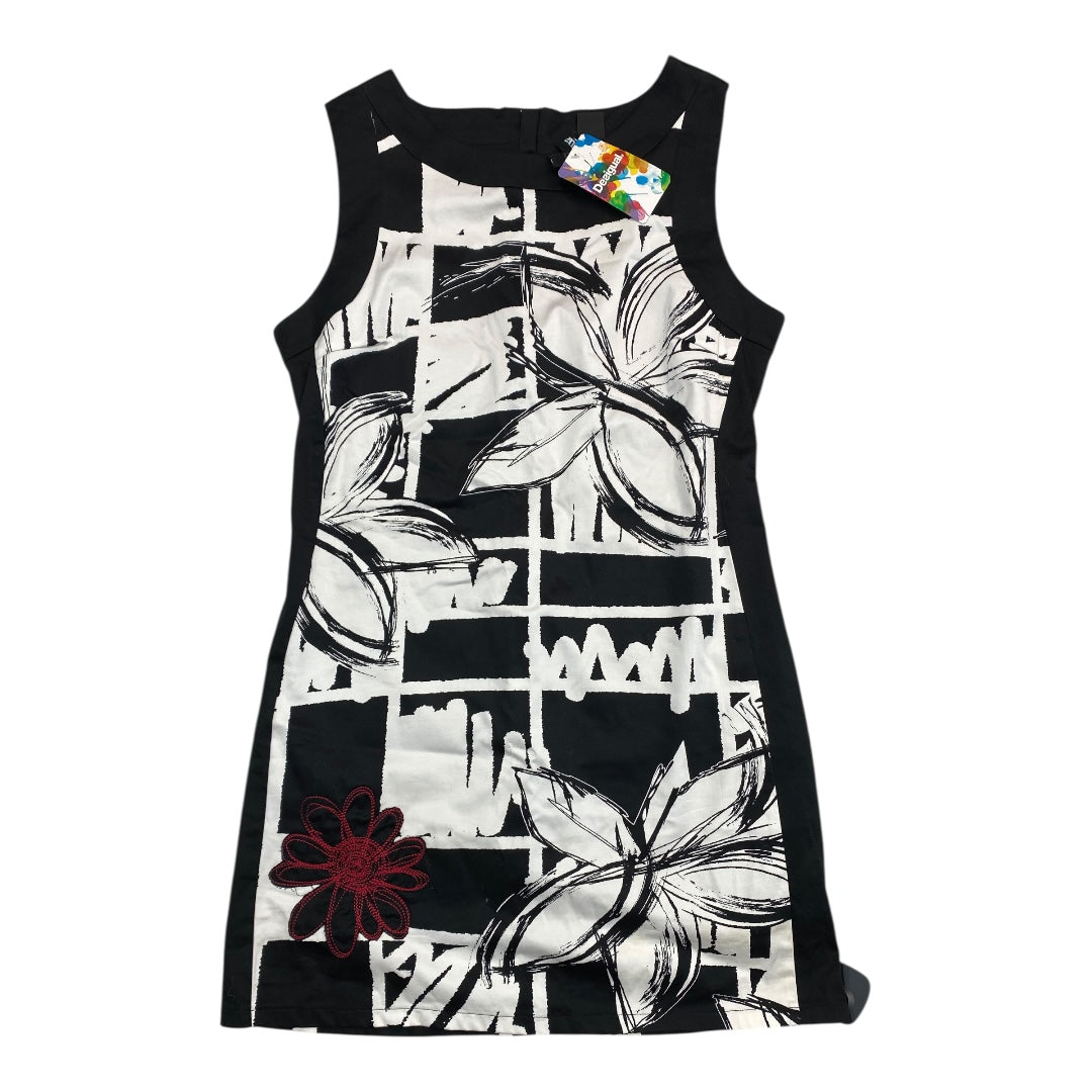Dress Designer By Desigual In Black & White, Size:10