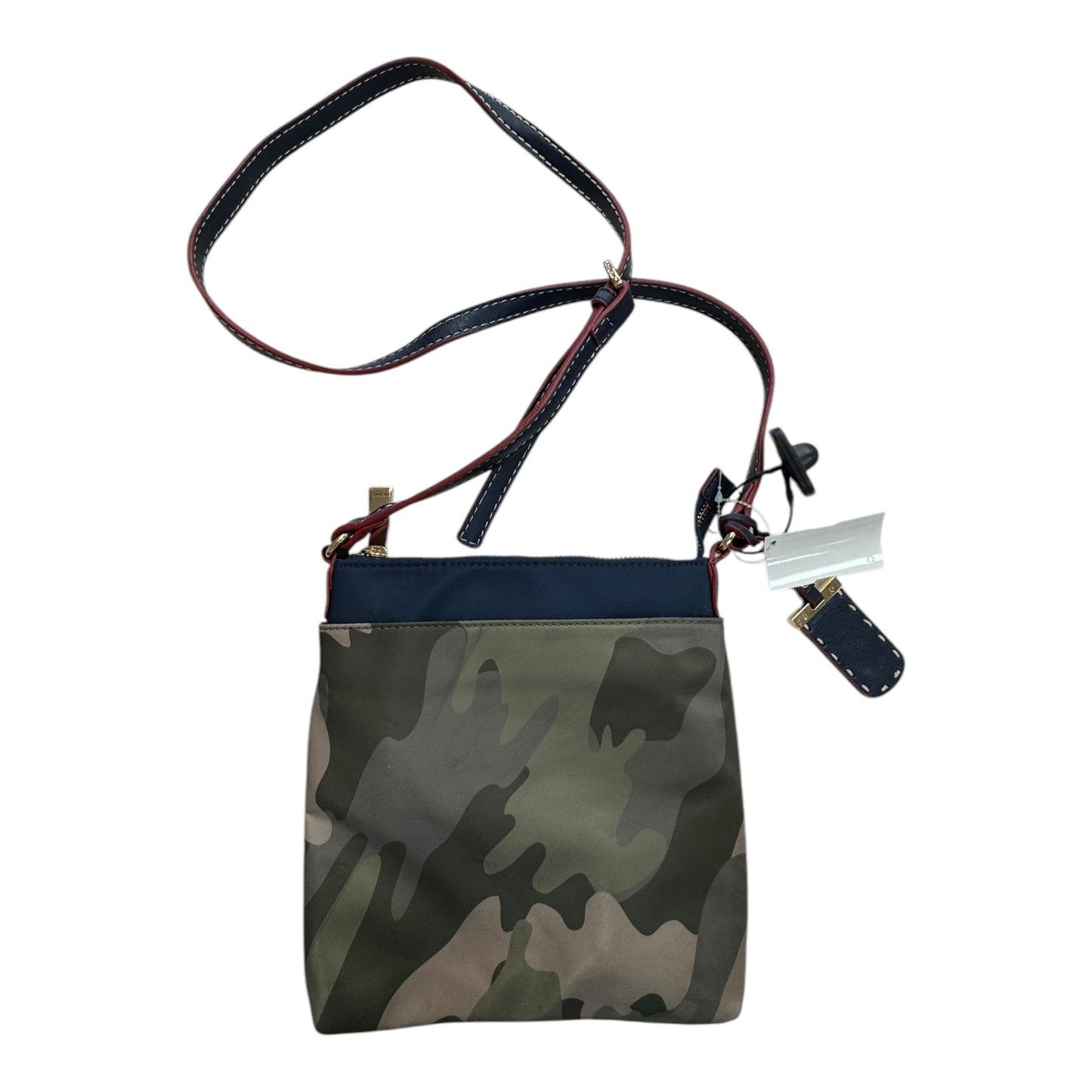 Handbag By Tommy Hilfiger In Camouflage Print, Size:Small