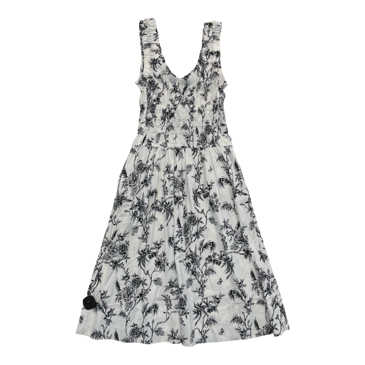 Dress Casual Maxi By White House Black Market In Black & White, Size:6