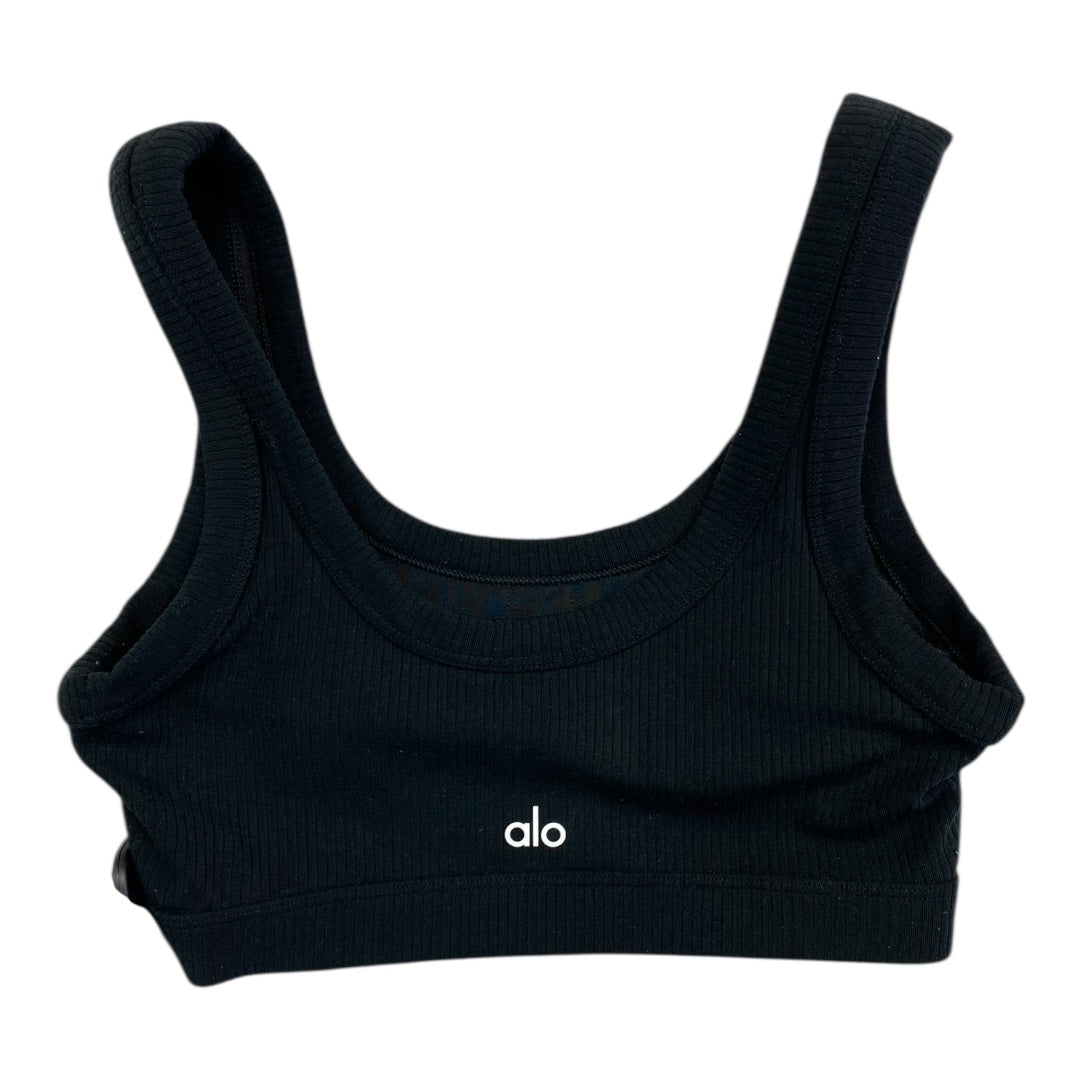 Athletic Bra By Alo In Black, Size:S