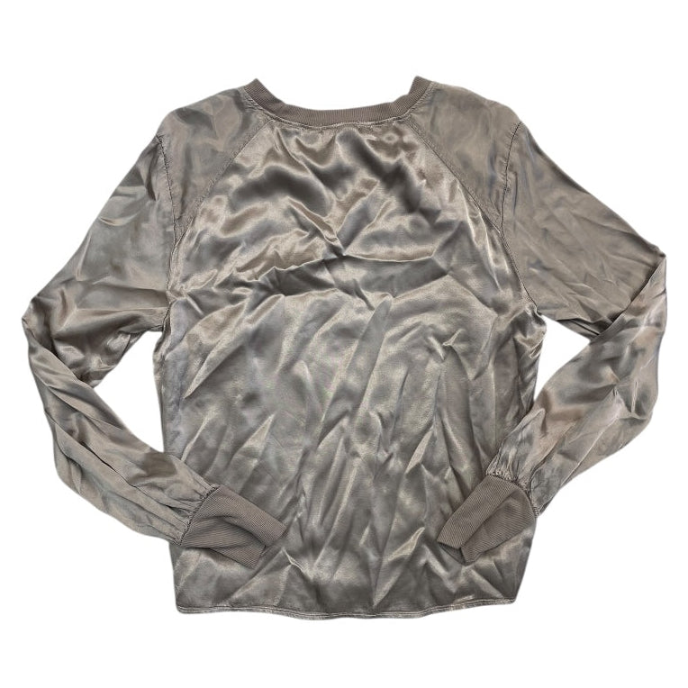 Top Ls By La Made In Taupe, Size:M