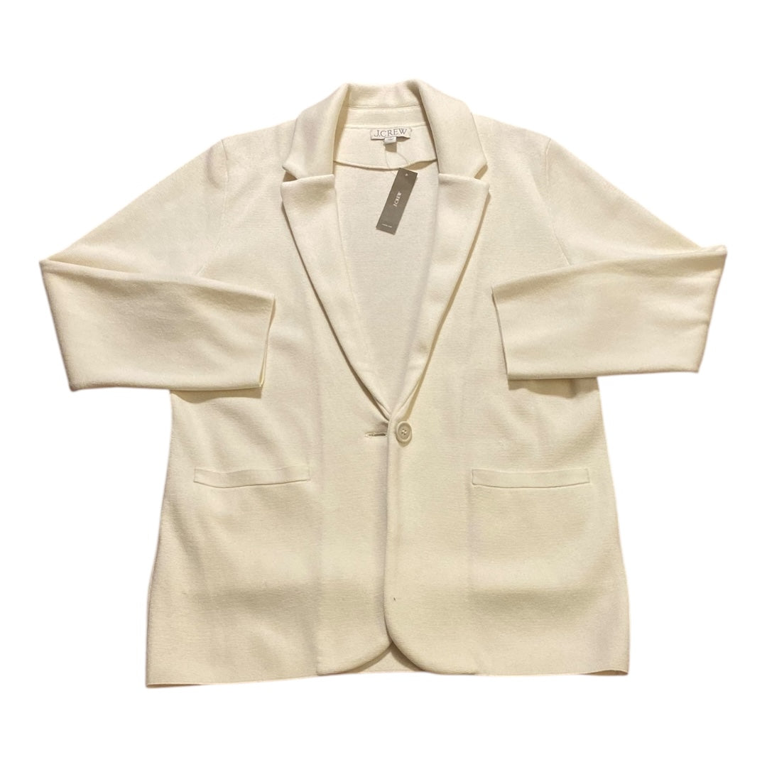 Sweater Cardigan By J. Crew In Cream, Size:S