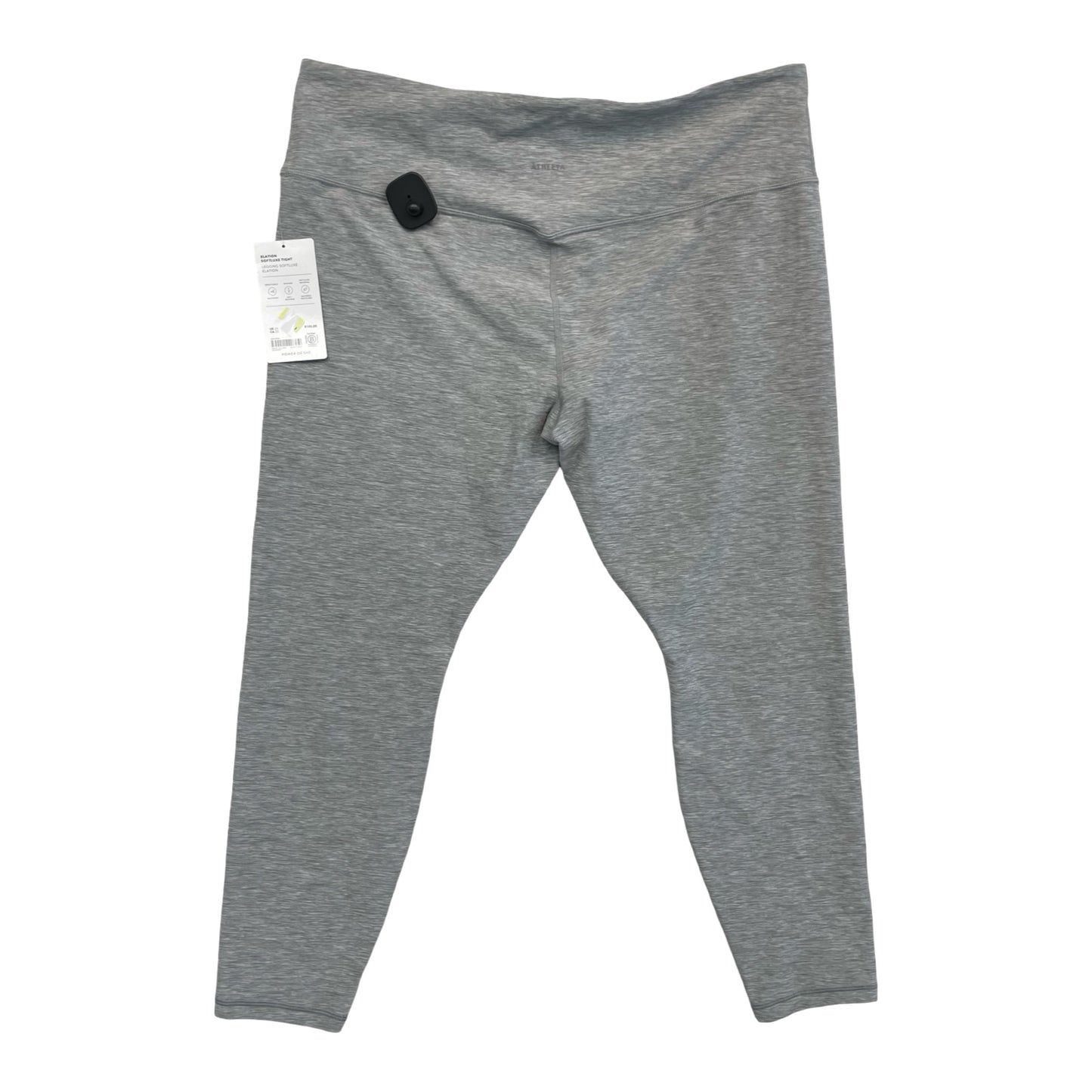 Athletic Leggings By Athleta In Grey, Size:2X