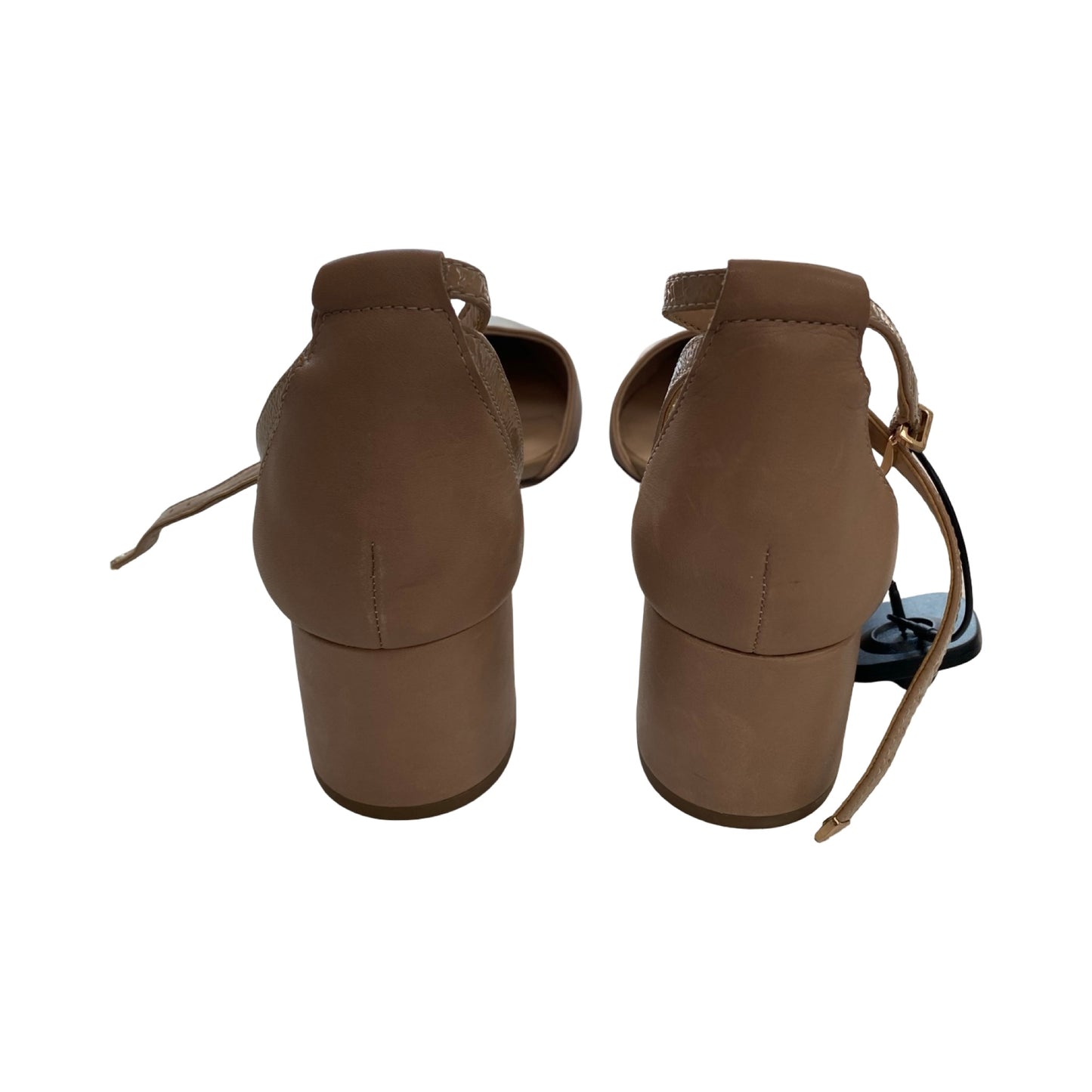 Shoes Heels Block By Aldo In Tan, Size:10