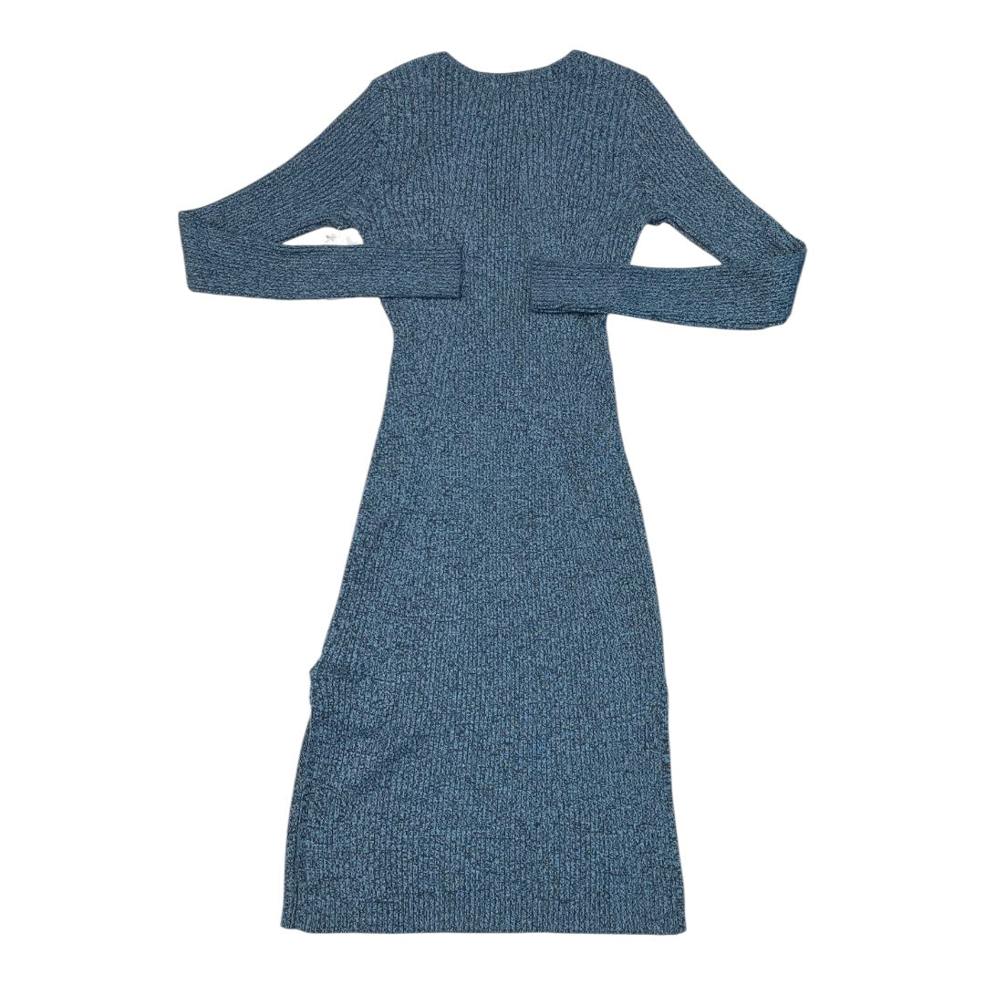 Dress Sweater By Athleta In Black & Blue, Size:Xs