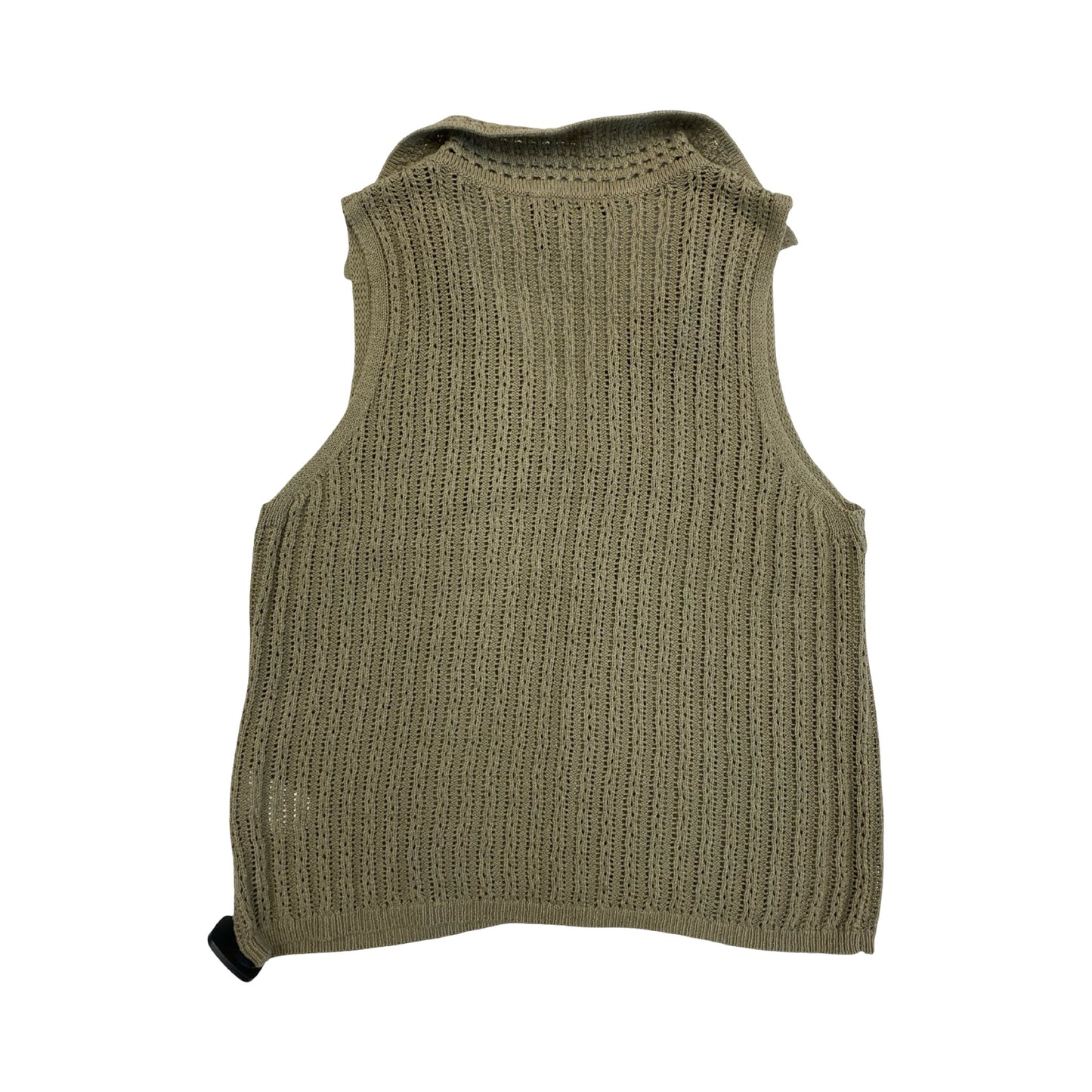 Top Sleeveless By Dkny In Green, Size:Xl