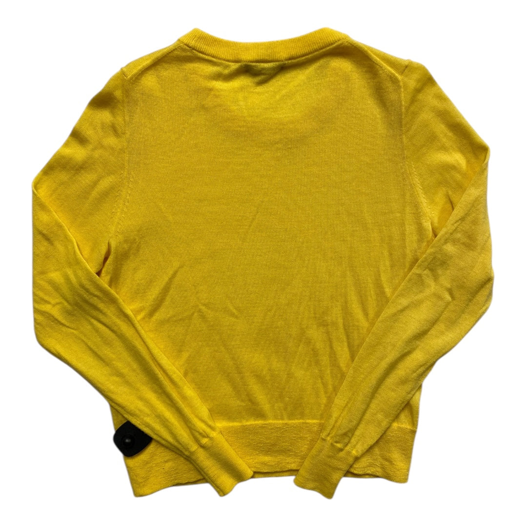 Sweater By J. Crew In Yellow, Size:S