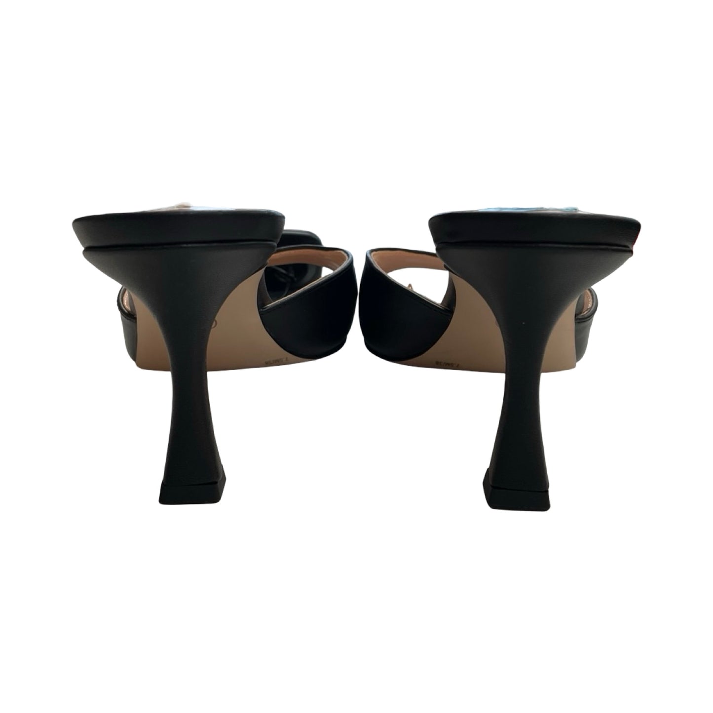 Shoes Heels Block By Jessica Simpson In Black, Size:7.5