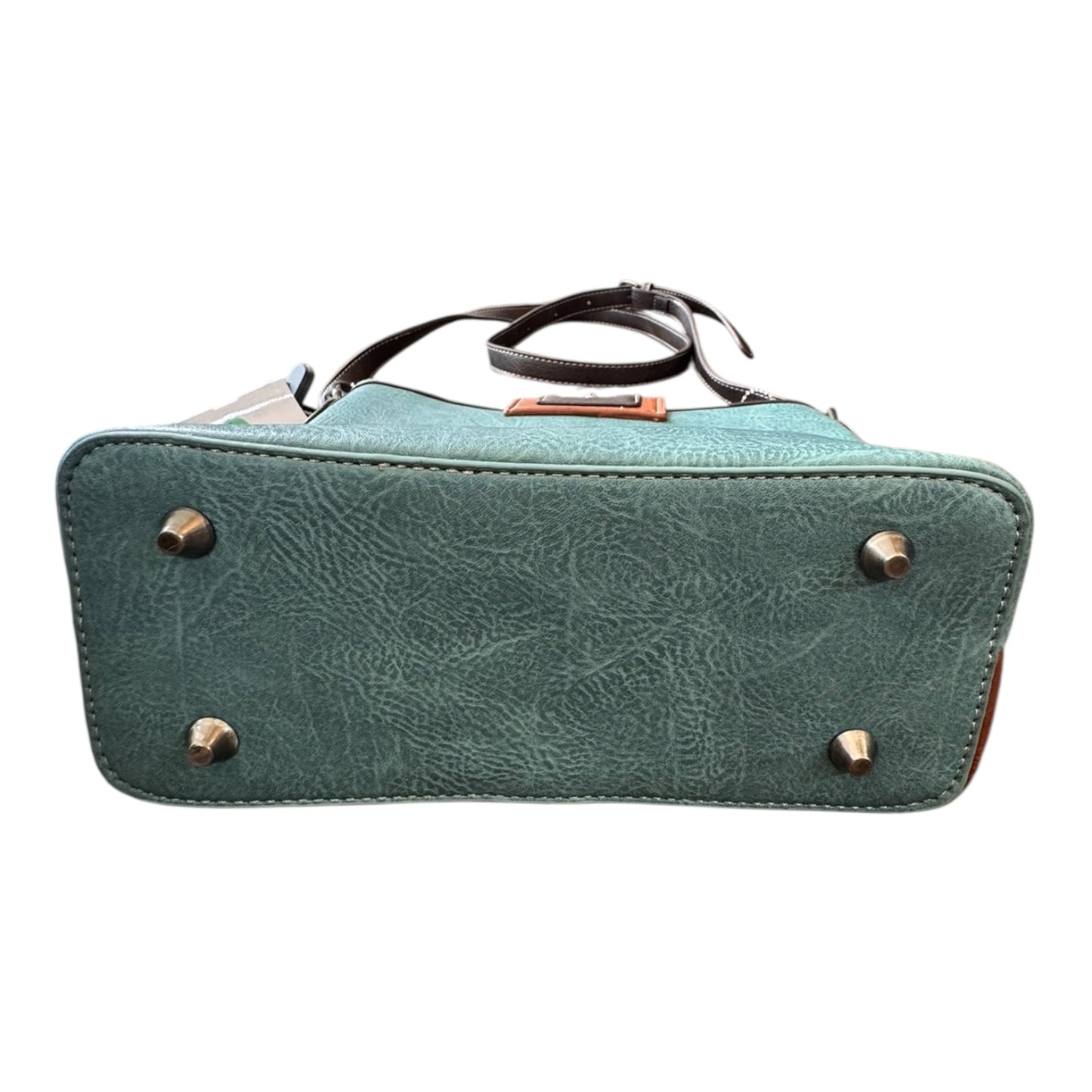 Handbag Leather By Montana West In Multi, Size:Small
