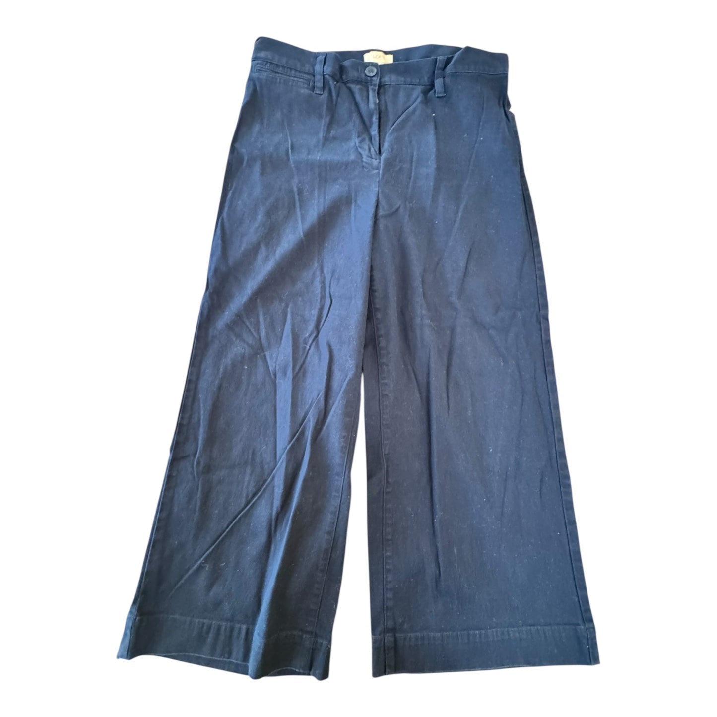 Pants Wide Leg By Loft In Navy, Size:12