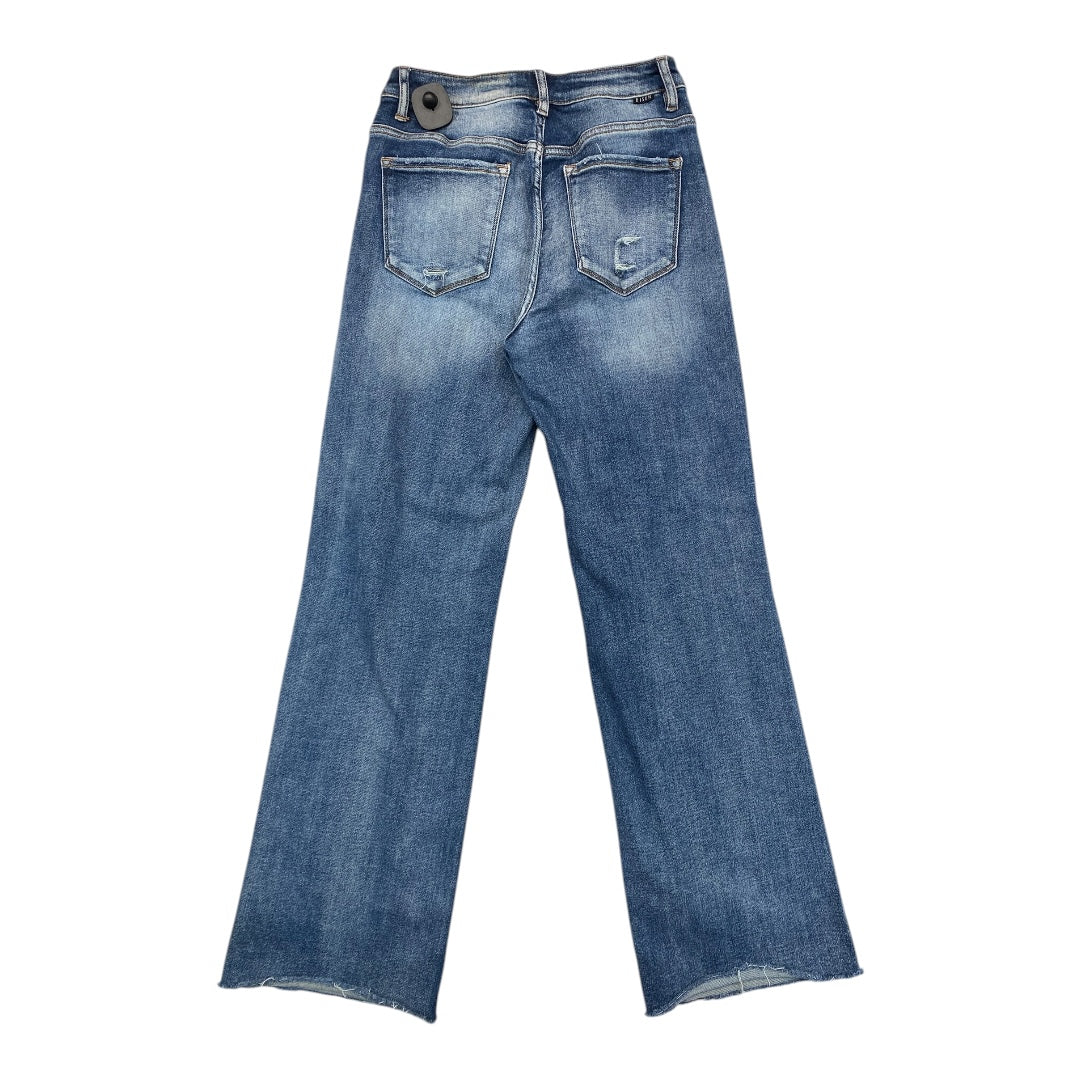 Jeans Straight By Risen In Blue Denim, Size:6
