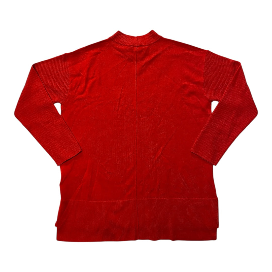 Sweater By Talbots In Red, Size:Lp