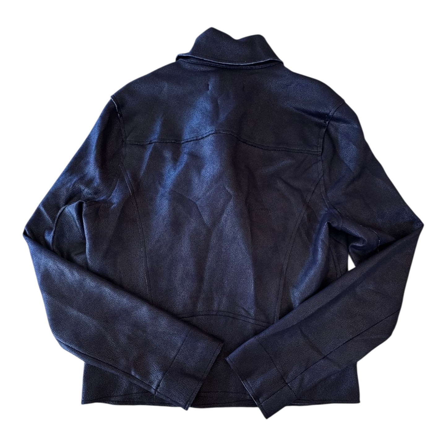 Jacket Moto By Level 99 In Black, Size:S