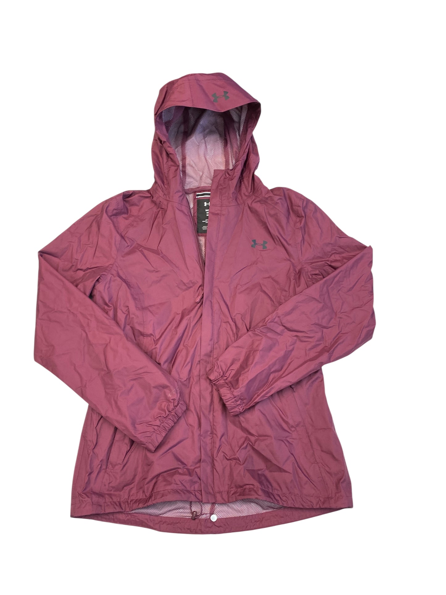Athletic Jacket By Under Armour In Purple, Size:M